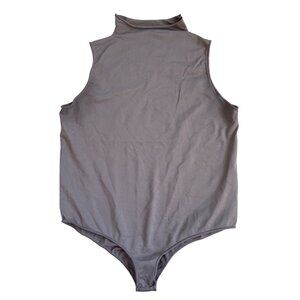 Skims Women's 4X 5X Sienna Mock Neck Fits Everybody Sleeveless Brief Bodysuit